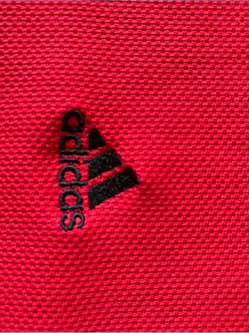 Adidas Men’s Red Performance Short Sleeve Training Shirt
